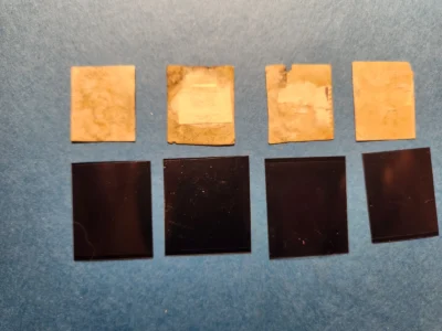 RARE! 4x 1840 British 1 PENNY BLACK Stamps, Used, Red Maltese Crosses
